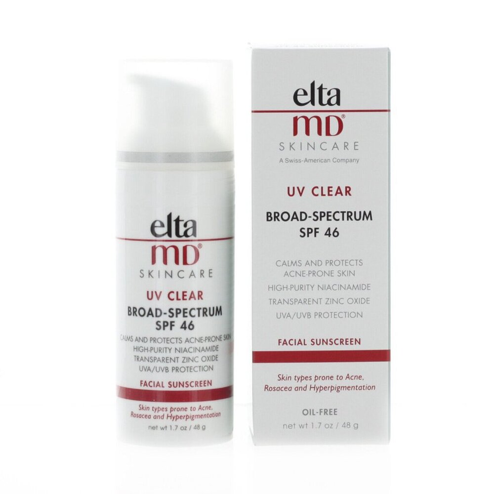 Elta MD Skincare UV Clear Sunscreen Broad Spectrum SPF 46 Oil Free 1.7oz 48g